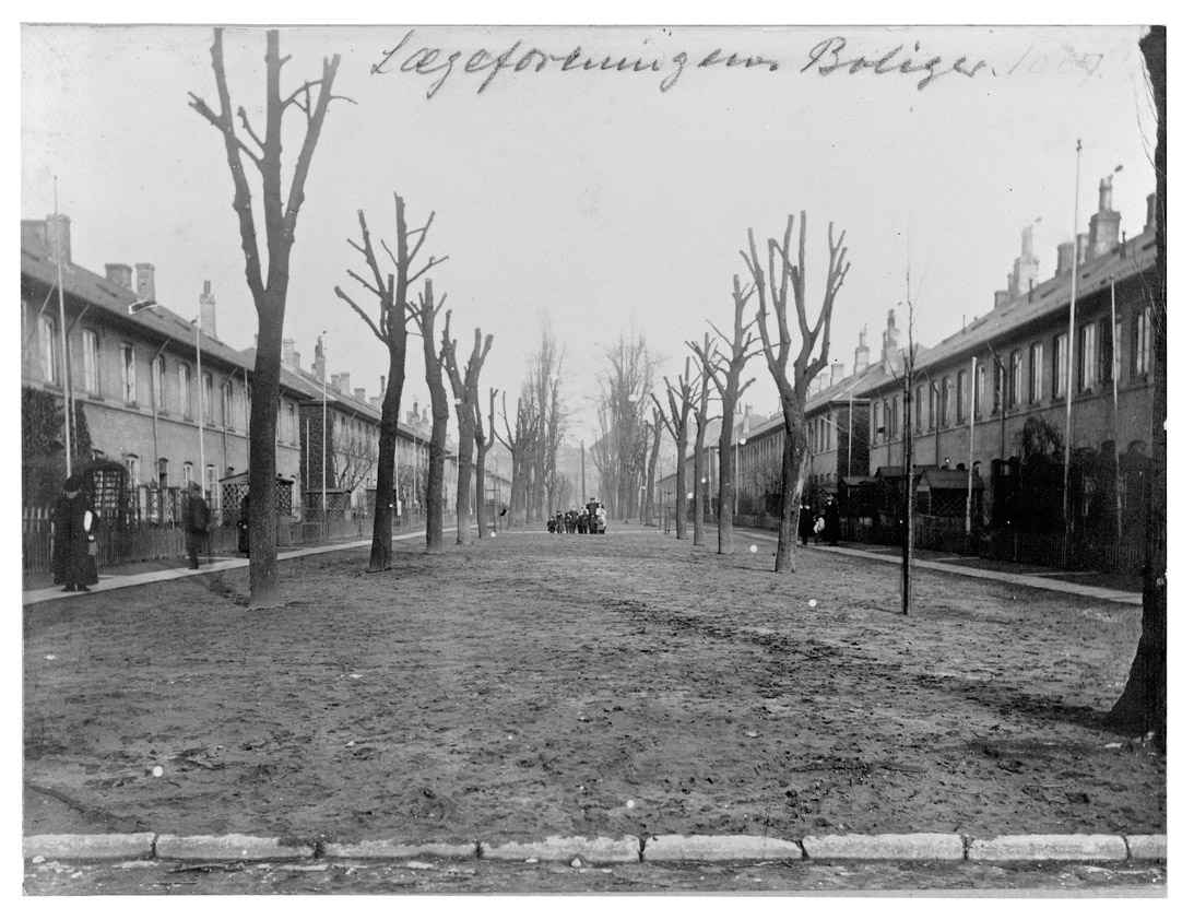 Mellem Blokkene. Foto: Ukendt, Københavns, Museum